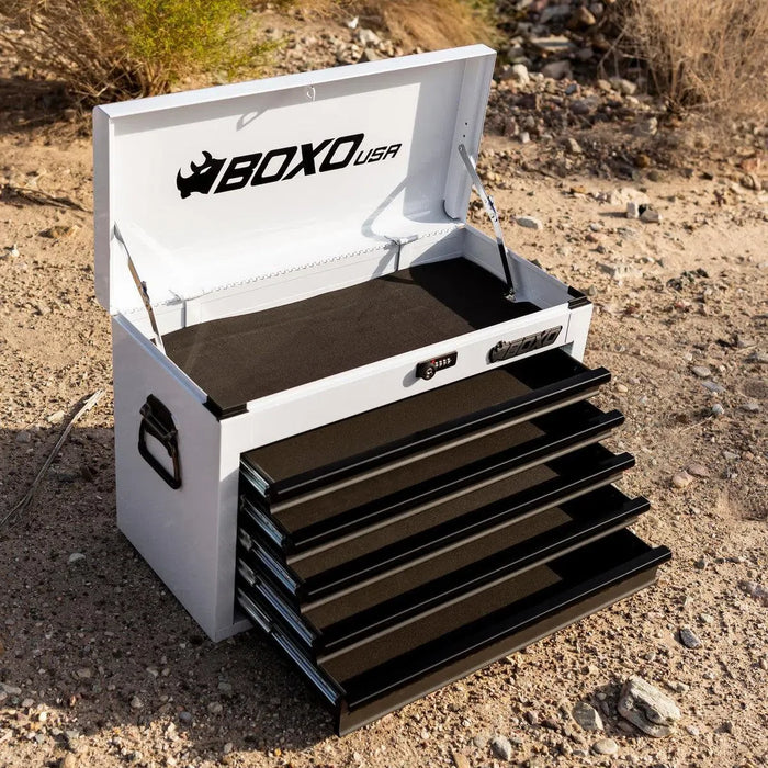BoxoUSA 26" 5-Drawer Hand Carry Tool Box