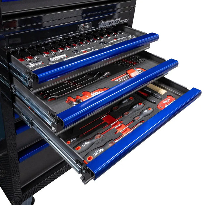 BoxoUSA 222-Piece Metric & SAE Master Tool Set