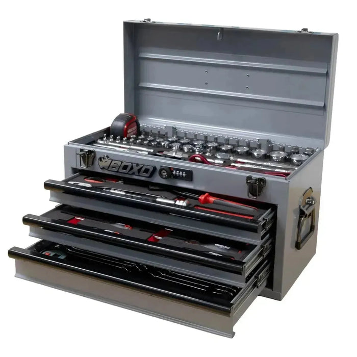 BoxoUSA 3-Drawer MotoBox β 103-Piece Motorcycle Tool Set