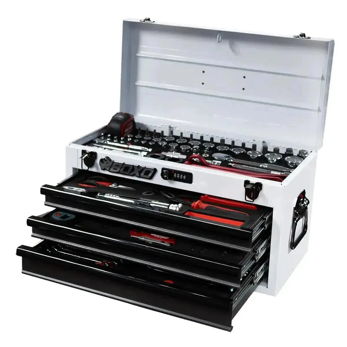 BoxoUSA 3-Drawer MotoBox β 103-Piece Motorcycle Tool Set