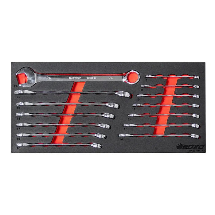 BoxoUSA 133-Piece Metric Tool Set β 3-Drawer Hand Carry Tool Box