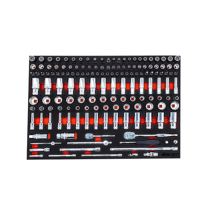 BoxoUSA Pro Series Loaded 72" 14-Drawer Rolling Tool Box