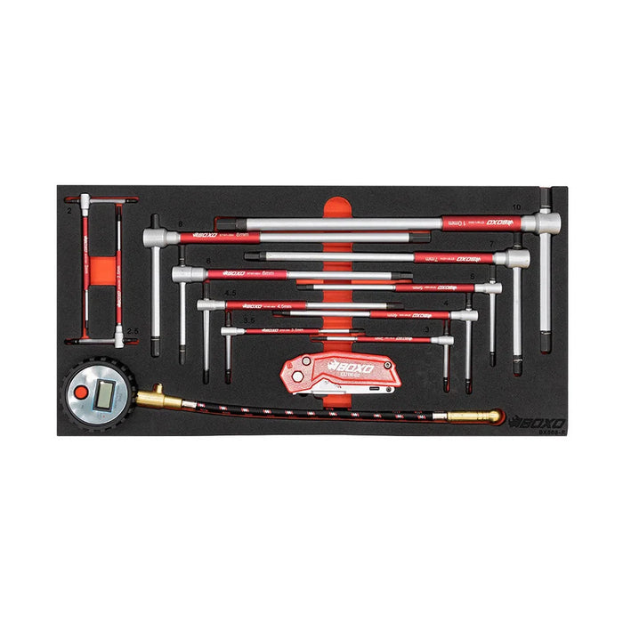 BoxoUSA KartBox 69-Piece Karting Tool Set β 3-Drawer Hand Carry Tool Box