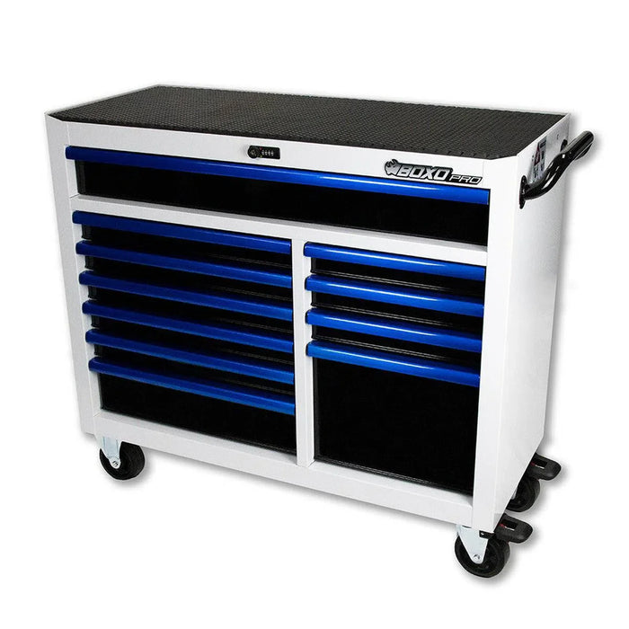 BoxoUSA Pro Series 45" 11-Drawer Bottom Roll Tool Cabinet