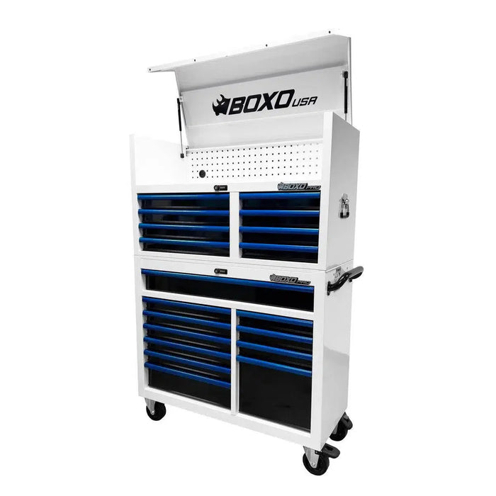 BoxoUSA Pro Series 45" 19-Drawer Rolling Tool Box