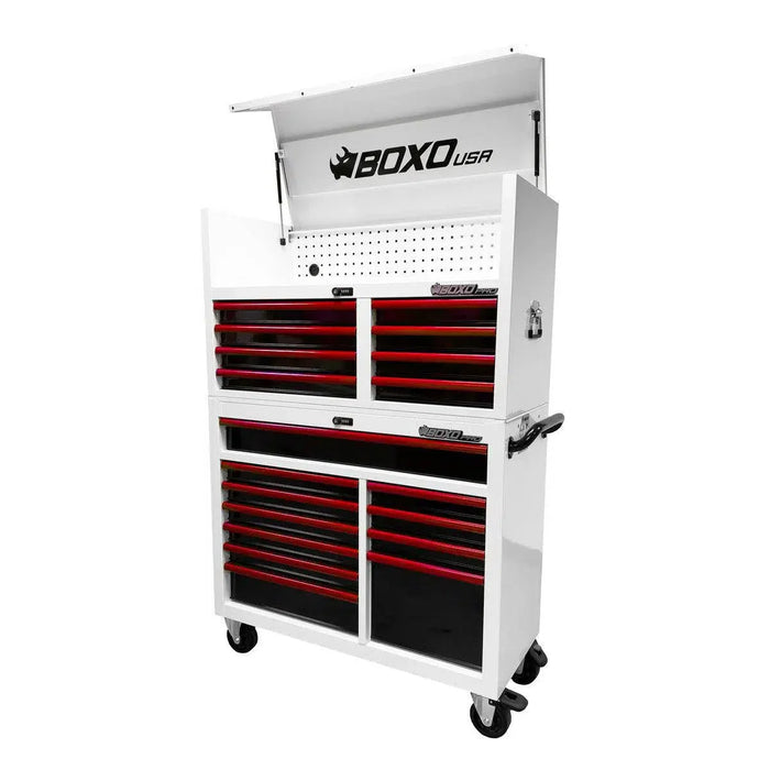 BoxoUSA Pro Series 45" 19-Drawer Rolling Tool Box