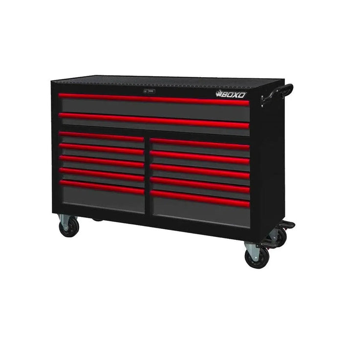BoxoUSA Pro Series 53" 12-Drawer Rolling Tool Box β Customizable