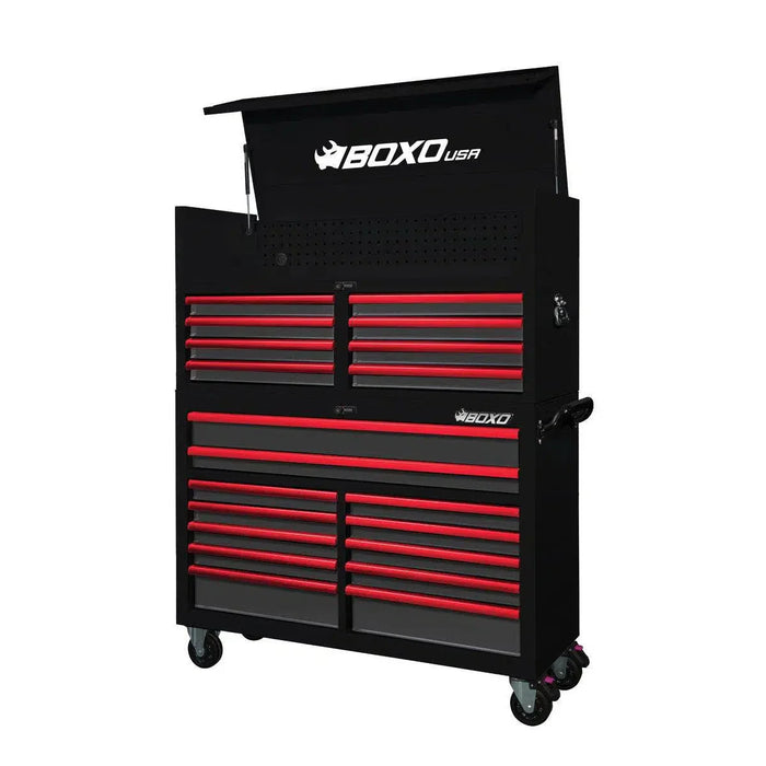 BoxoUSA Pro Series 53" 20-Drawer Rolling Tool Box