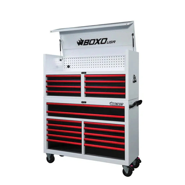 BoxoUSA Pro Series 53" 20-Drawer Rolling Tool Box