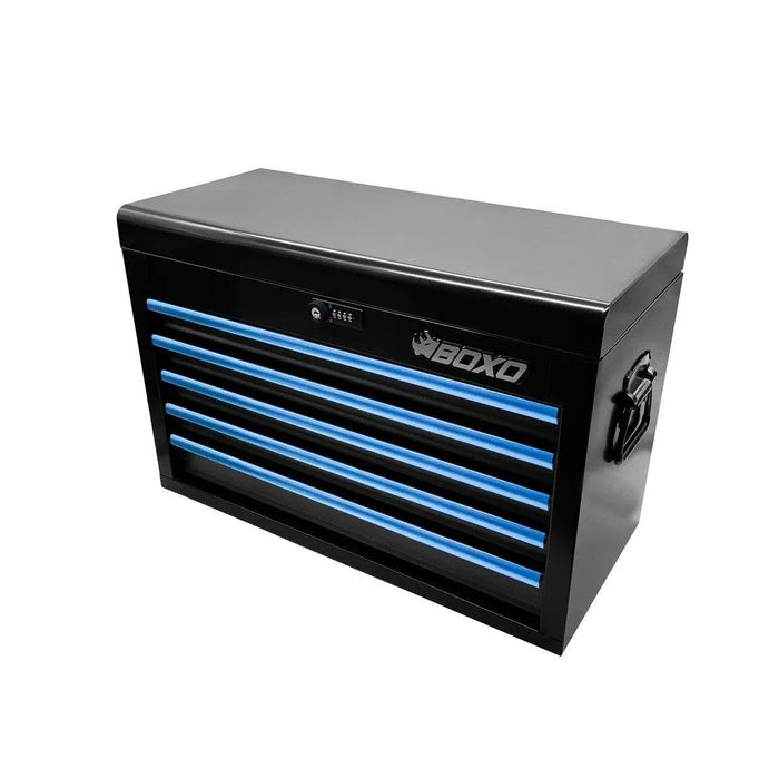 BoxoUSA 238-Piece Metric & SAE Combo 5-Drawer Hand Carry Tool Box