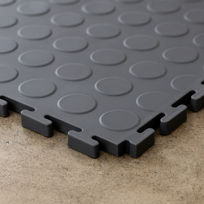 Interlocking PVC Garage Floor Tiles