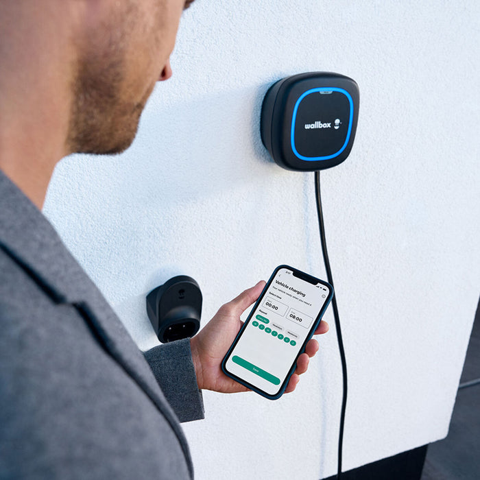 Wallbox Pulsar Pro EV Charger β Level 2 Smart Semi-Commercial Charging