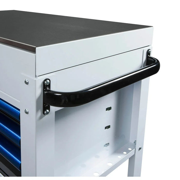 BoxoUSA Pro Series Loaded 35" 3-Drawer Slide-Top Service Cart Tool Box