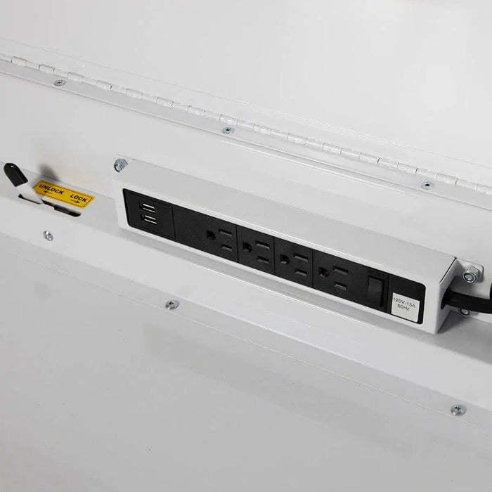 BoxoUSA Pro Series 35" 5-Drawer Flip Top Service Cart Tool Box