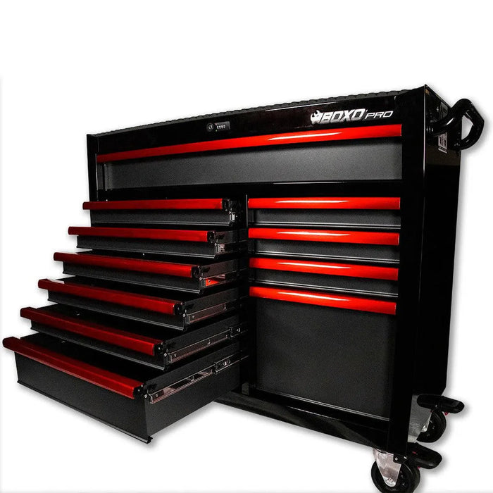 BoxoUSA Pro Series 45" 11-Drawer Bottom Roll Tool Cabinet