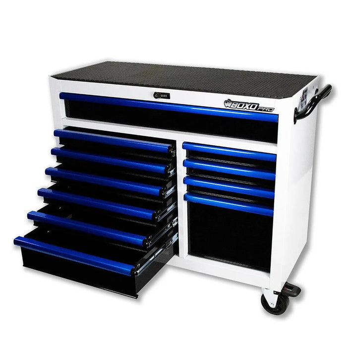 BoxoUSA Pro Series 45" 11-Drawer Bottom Roll Tool Cabinet