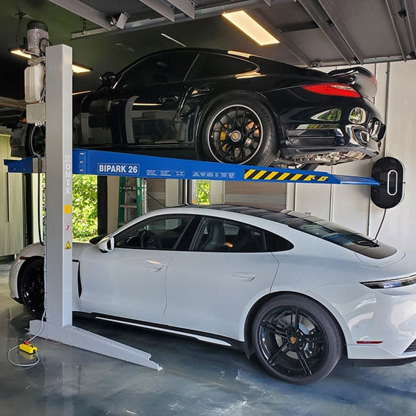 Omer BiPark 30 Double Car Stacker β Space-Saving Vehicle Lift