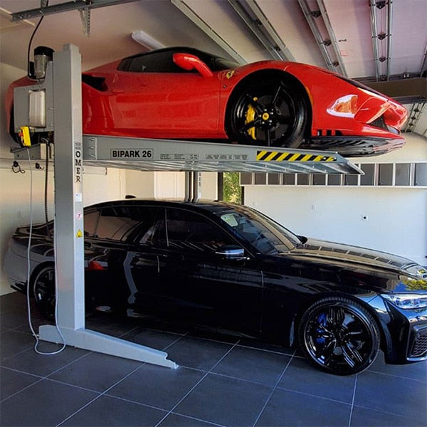 Omer BiPark 30 Double Car Stacker β Space-Saving Vehicle Lift