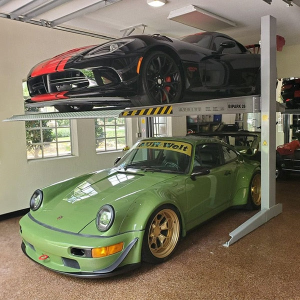 Omer BiPark 30 Double Car Stacker β Space-Saving Vehicle Lift