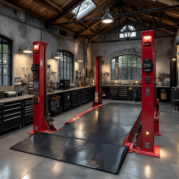 4-Post Hydraulic Car Lift
