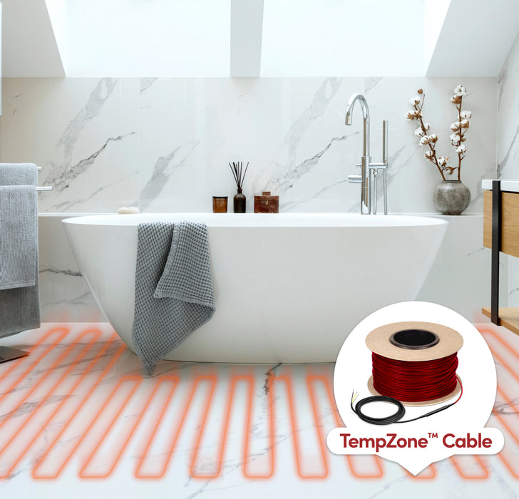 WarmlyYours TempZone™ Floor Heating Cable – 120V / 240V Electric Radiant Heat