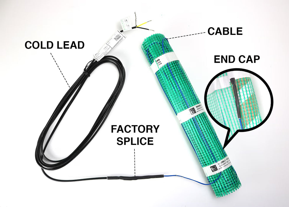 WarmlyYours TempZone™ Flex Roll – Electric Radiant Floor Heating System