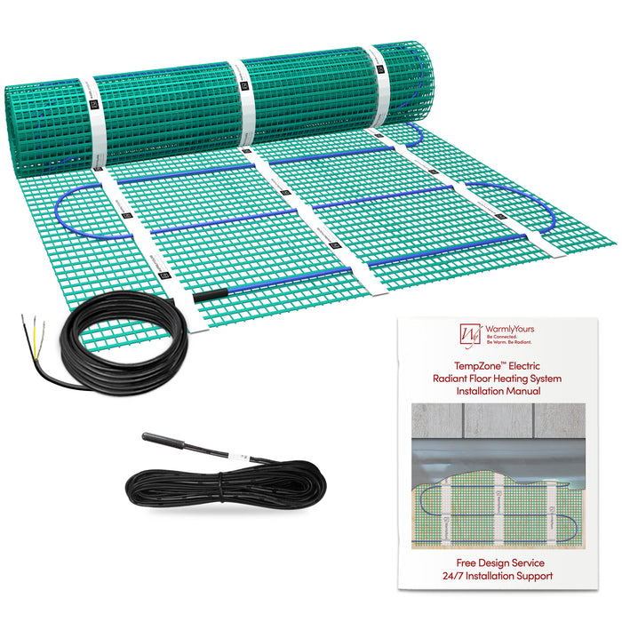 WarmlyYours TempZone™ Flex Roll – Electric Radiant Floor Heating System