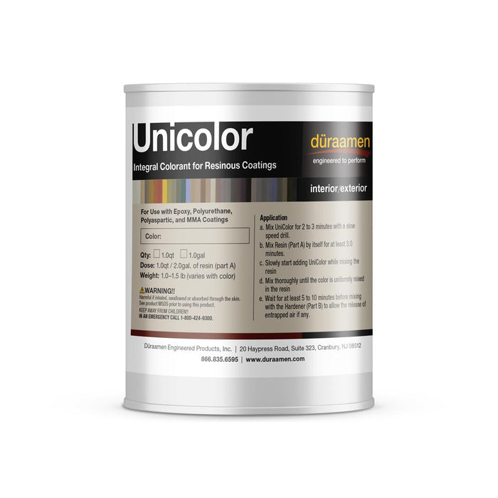 Duraamen Unicolor Colorants